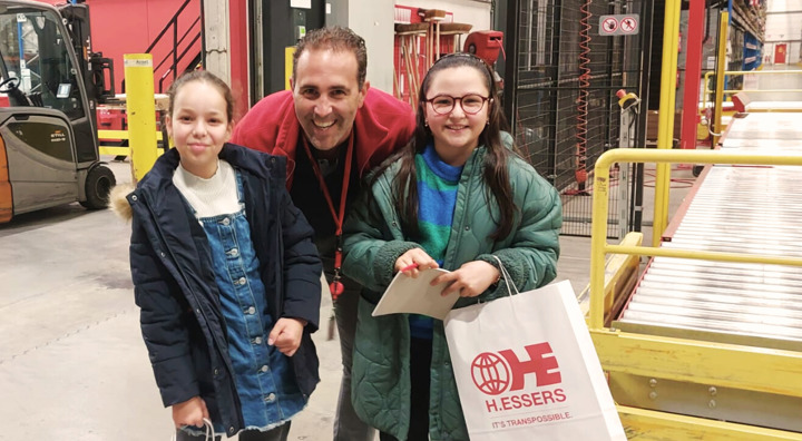 tieners met gastdocent