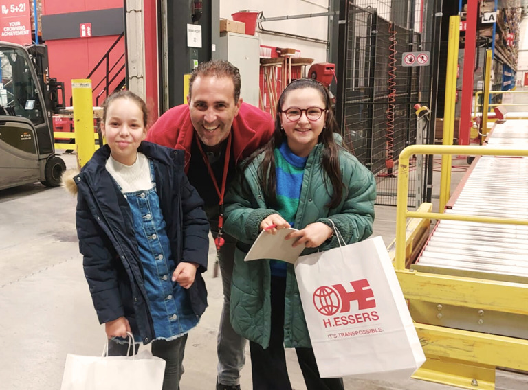 tieners met gastdocent