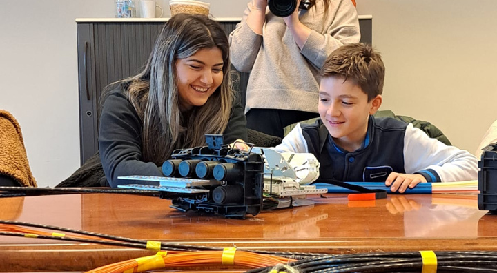 foto begeleider met tiener