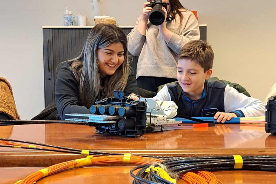 foto begeleider met tiener